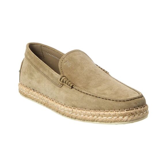 Tod’S Suede Espadrille Brown